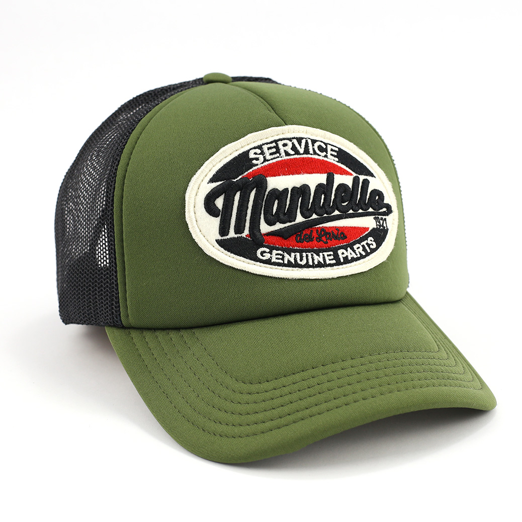 Cap Mandello ARMY BLACK - Johnny Rapina